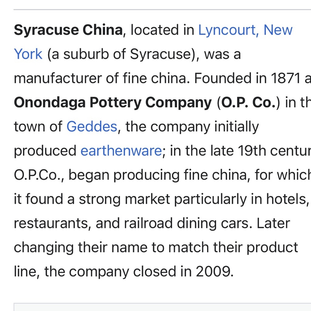 O.P.CO. SYRACUSE CHINA ESPRESSO SET - Picture 10 of 11
